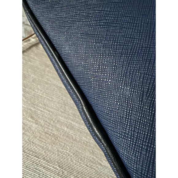 Versace Parfums Blue & Black Toiletry Bag Empty Travel Cosmetic Case - Picture 15 of 16